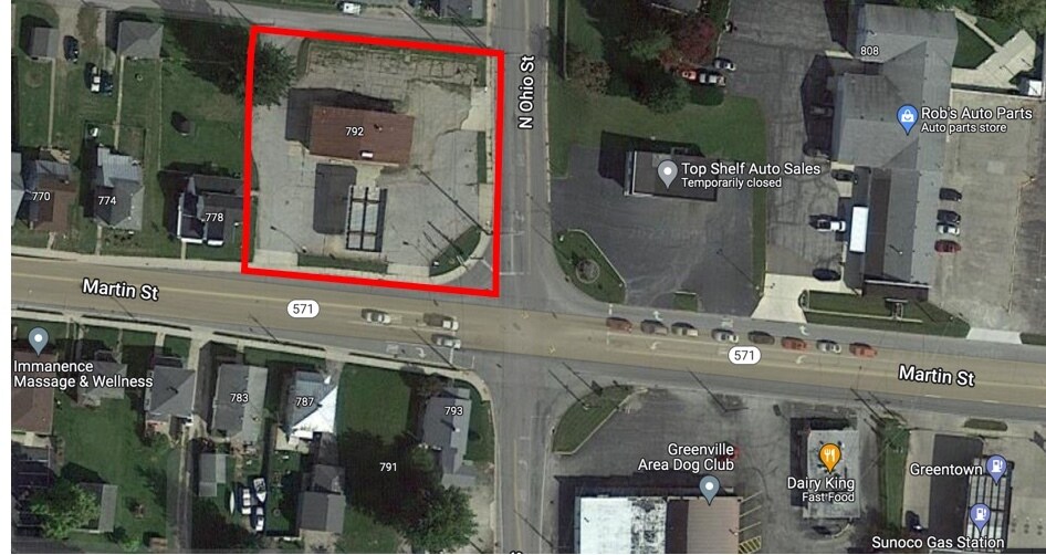 792 Martin St, Greenville, OH à vendre - Plan cadastral – Image 2 sur 12