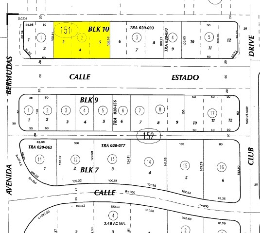 78060 Calle Estado, La Quinta, CA à louer - Plan cadastral – Image 2 sur 10