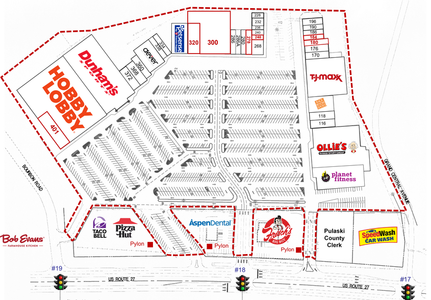 2835 S Highway 27, Somerset, KY à louer - Plan de site – Image 2 sur 5