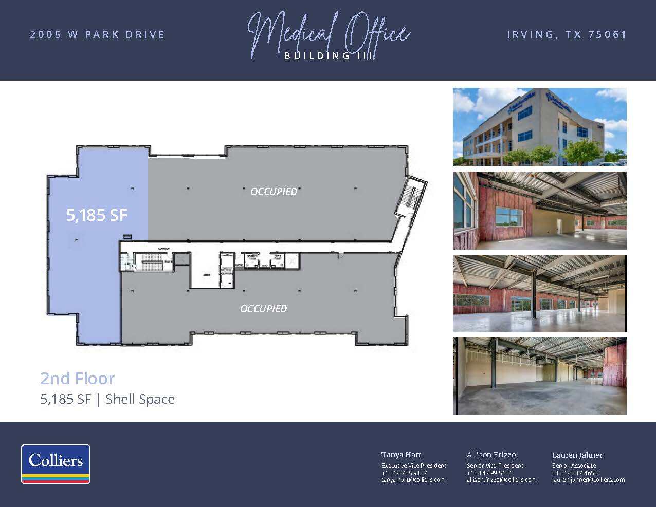 2005 W Park Dr, Irving, TX à louer Plan d’étage– Image 1 sur 1