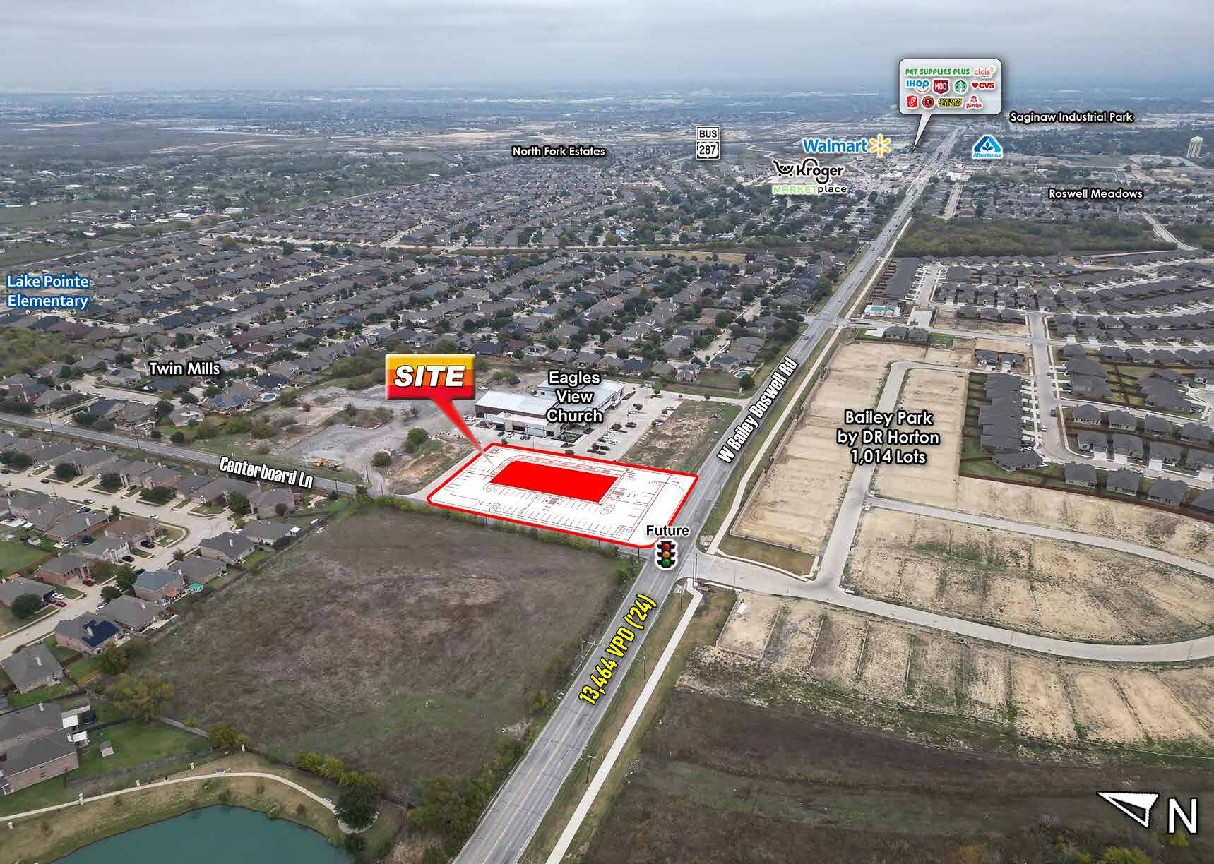 NEC of Bailey Boswell Road & Centerboard Lane, Fort Worth, TX à louer Photo principale– Image 1 sur 4