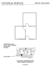 505 N Tustin Ave, Santa Ana, CA à louer Plan d’étage– Image 1 sur 1