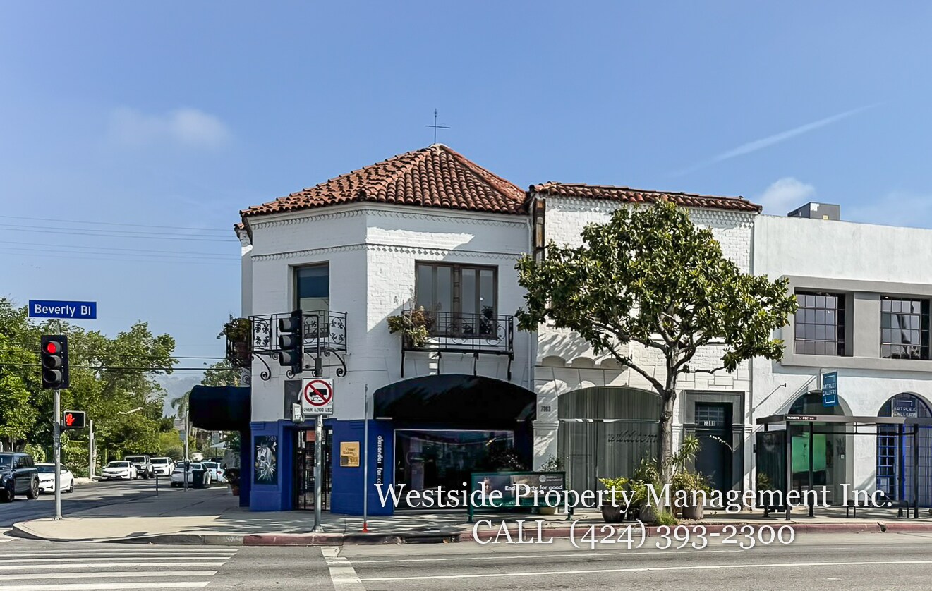 7381-7383 Beverly Blvd, Los Angeles, CA à louer Photo de l’immeuble– Image 1 sur 7