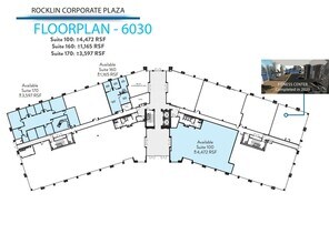 6020 W Oaks Blvd, Rocklin, CA à louer Plan d’étage– Image 1 sur 1