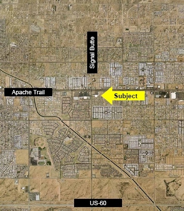 10917 E Main Rd, Mesa, AZ à vendre - Aérien – Image 3 sur 5