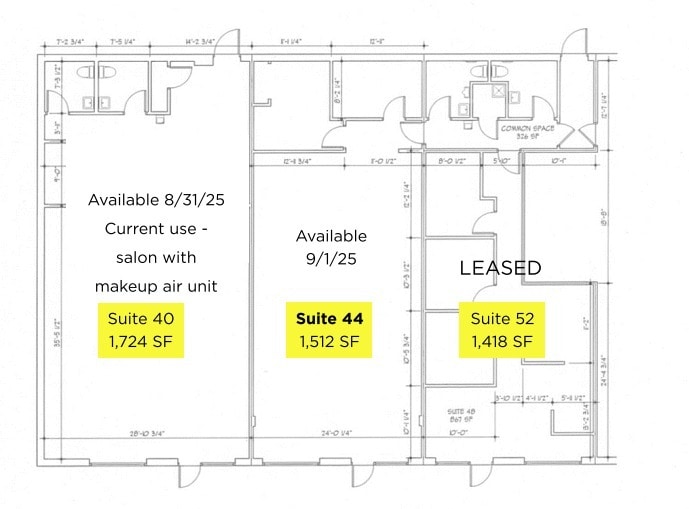40-88 33rd Ave S, Saint Cloud, MN à louer Plan d’étage– Image 1 sur 1