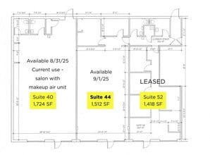 40-88 33rd Ave S, Saint Cloud, MN à louer Plan d’étage– Image 1 sur 1
