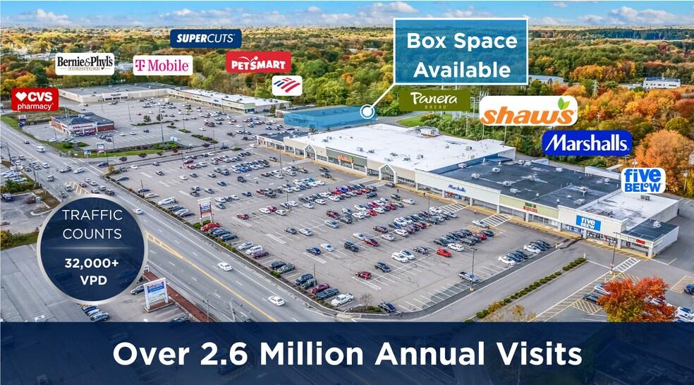 240-300 Route 44, Raynham, MA à louer - Aérien – Image 2 sur 10