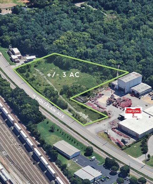 806 N Holtzclaw Ave, Chattanooga, TN à louer - Aérien – Image 1 sur 2