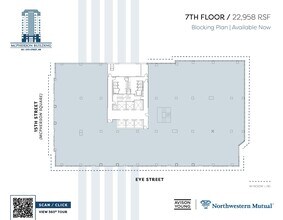 901 15th St NW, Washington, DC à louer Plan d’étage– Image 1 sur 1