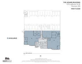 1310 Jefferson St SE, Olympia, WA à louer Plan d’étage– Image 2 sur 13