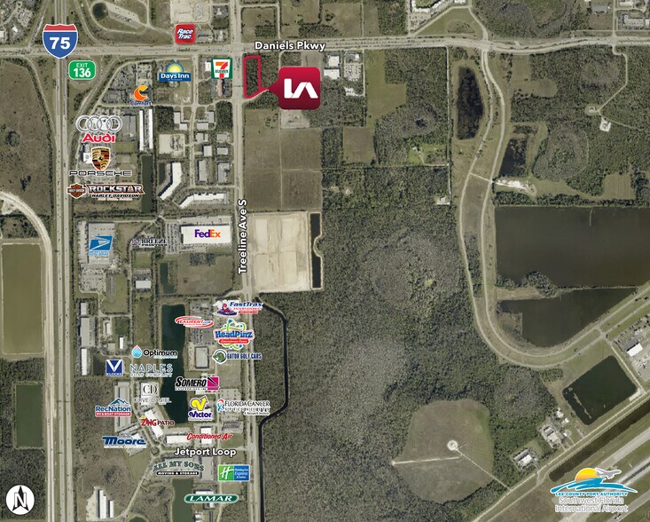 Treeline Ave, Fort Myers, FL à vendre - Aérien – Image 2 sur 2