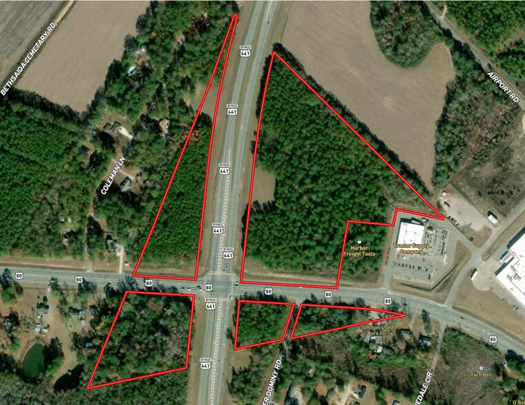 0 W Hwy 80, Dublin, GA à vendre - Aérien – Image 3 sur 3