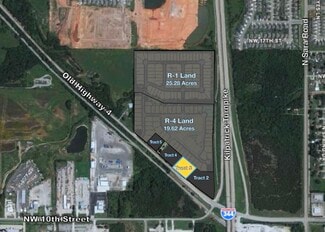 Plus de détails pour Old HWY 4 & Kilpatrick Turnpike - Tract 3, Yukon, OK - Terrain à vendre