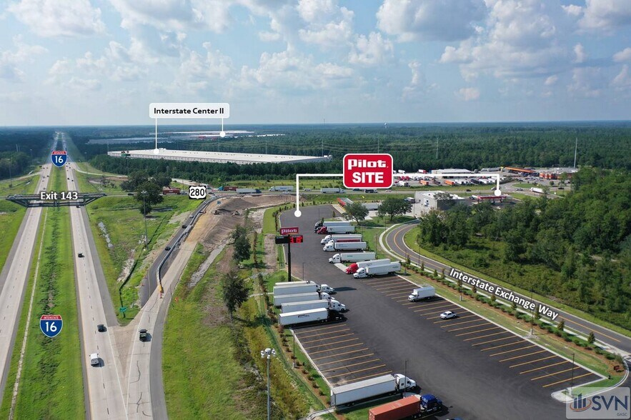 I-16 and US Highway 280, Ellabell, GA à vendre - Photo de l’immeuble – Image 3 sur 10