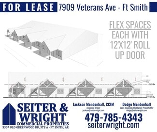 Plus de détails pour 7909 Veterans Ave, Fort Smith, AR - Local d'activités à louer