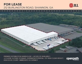 Plus de détails pour 212 Burlington Rd, Shannon, GA - Industriel/Logistique à louer