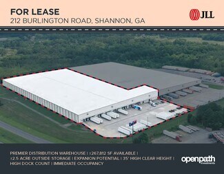 Plus de détails pour 212 Burlington Rd, Shannon, GA - Industriel/Logistique à louer