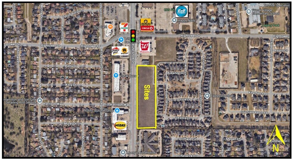 6900 Rufe Snow Dr, North Richland Hills, TX à vendre - Photo de l’immeuble – Image 1 sur 2