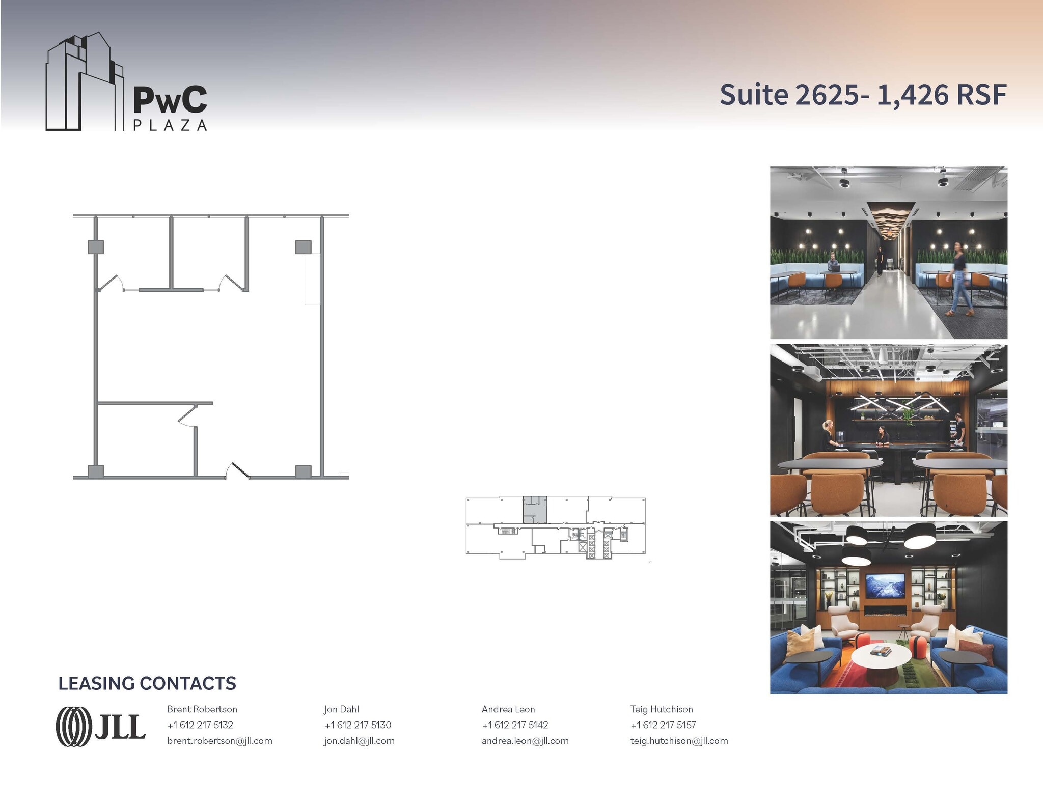 45 S 7th St, Minneapolis, MN à louer Plan d’étage– Image 1 sur 1