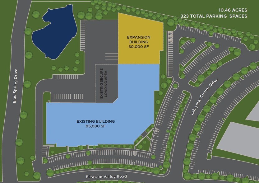 4250 Pleasant Valley-A Rd, Chantilly, VA à louer - Plan de site – Image 1 sur 1
