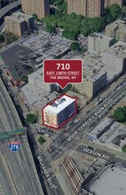 704-710 E 138th St, Bronx, NY - Vue aérienne  vue de carte