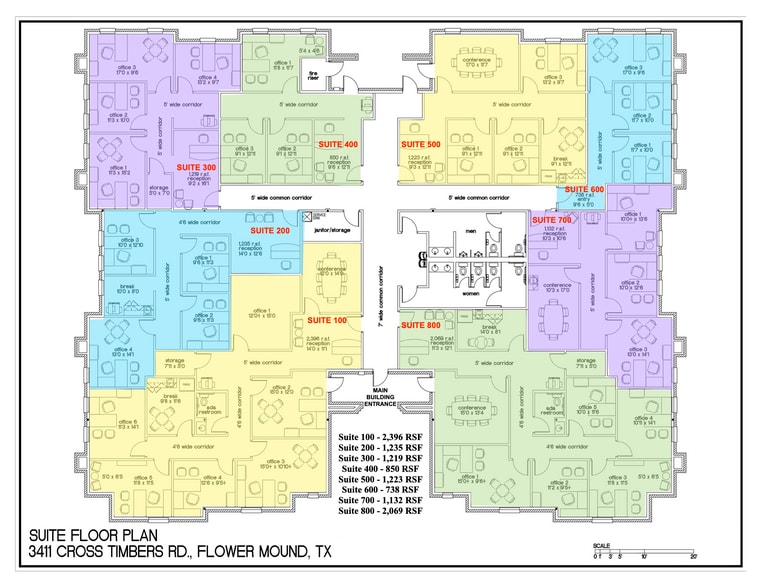 3411 Cross Timbers Rd, Flower Mound, TX à vendre - Plan d’étage – Image 2 sur 14