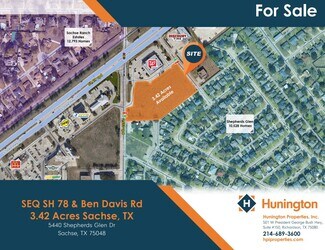 Plus de détails pour 5440 Shepherds Glen Drive, Sachse, TX - Terrain à vendre