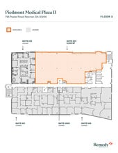 795 Poplar Rd, Newnan, GA à louer Plan d’étage– Image 1 sur 1