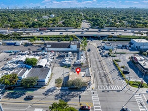 12501-12505 NW 7th Ave, North Miami, FL - Vue aérienne vue de carte - Image1