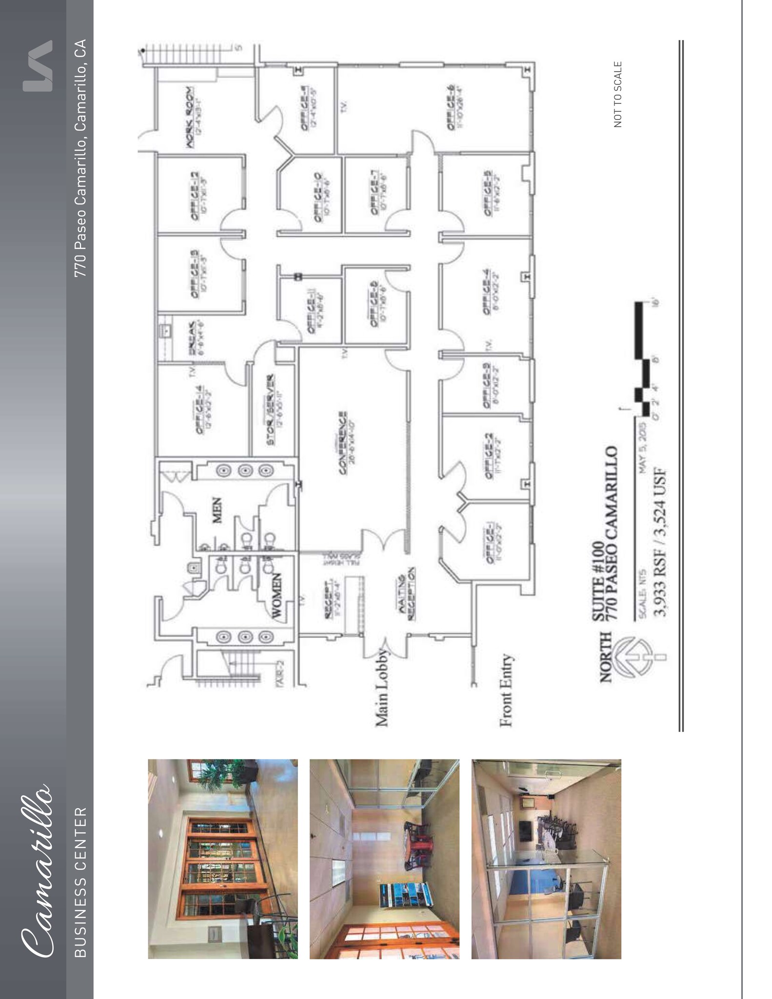 770 Paseo Camarillo, Camarillo, CA à louer Plan de site– Image 1 sur 1