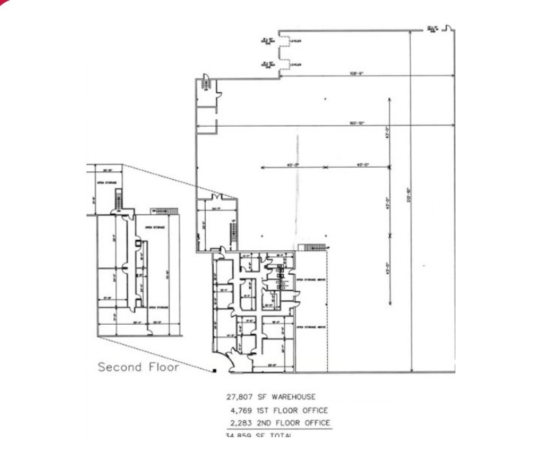 45255 Five Mile Rd, Plymouth, MI à louer Plan d’étage– Image 1 sur 3