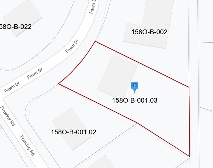 124 Fawn Dr, Chattanooga, TN à vendre - Plan cadastral – Image 2 sur 2