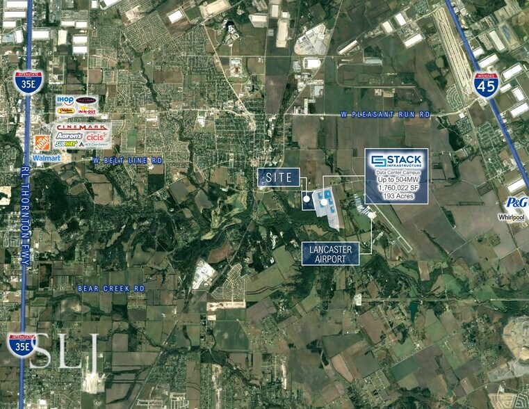 910 E Belt Line Rd, Lancaster, TX à vendre - Aérien – Image 3 sur 4