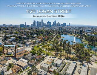 Plus de détails pour 1120 Logan St, Los Angeles, CA - Logement à vendre