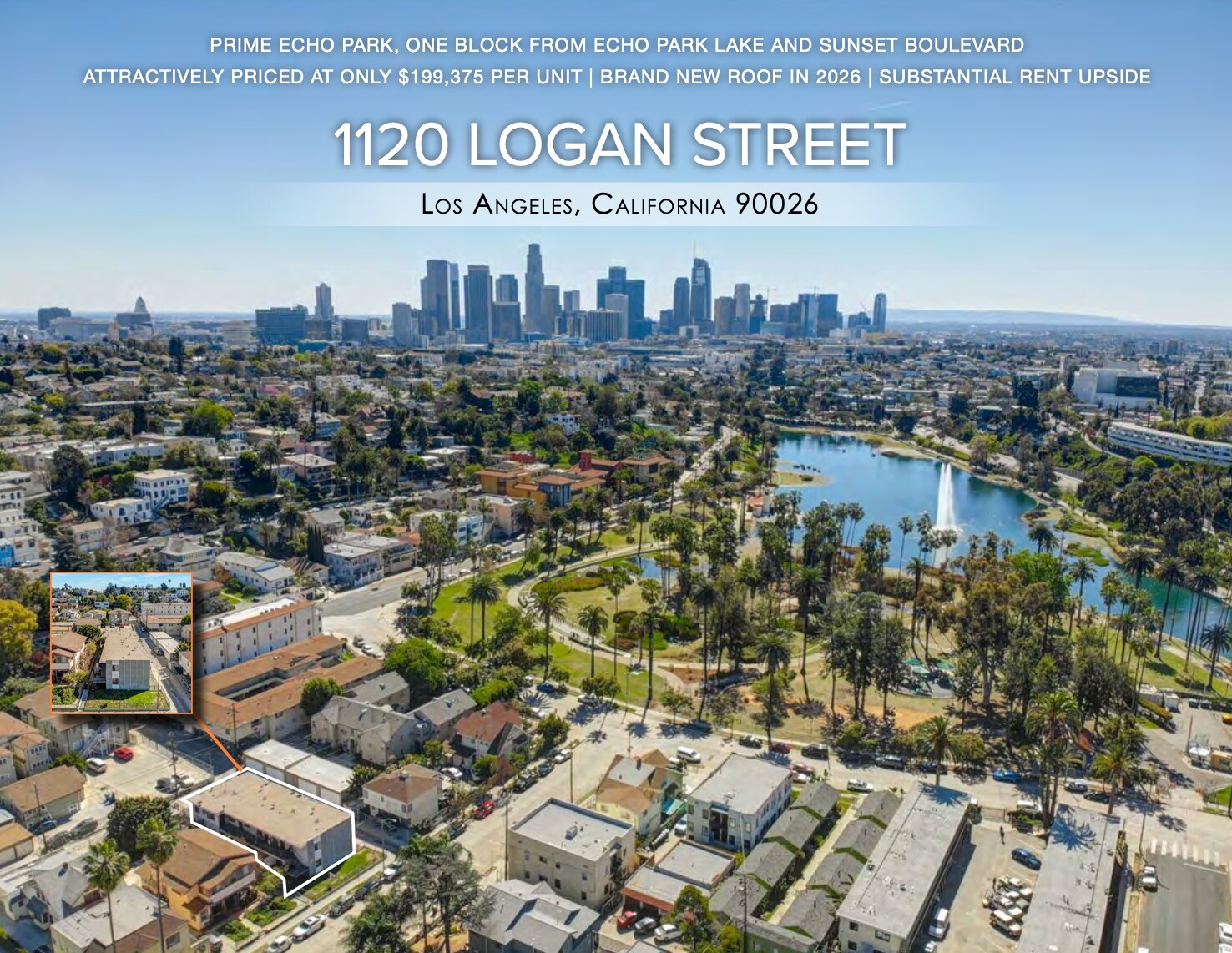 1120 Logan St, Los Angeles, CA à vendre Photo principale– Image 1 sur 16