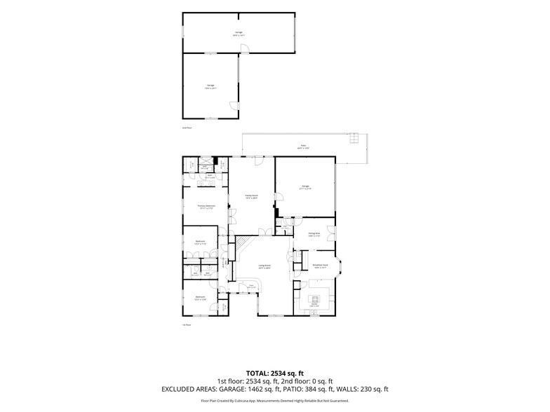 3503 Red Bud Dr, Weatherford, TX à vendre - Plan d’étage – Image 2 sur 7