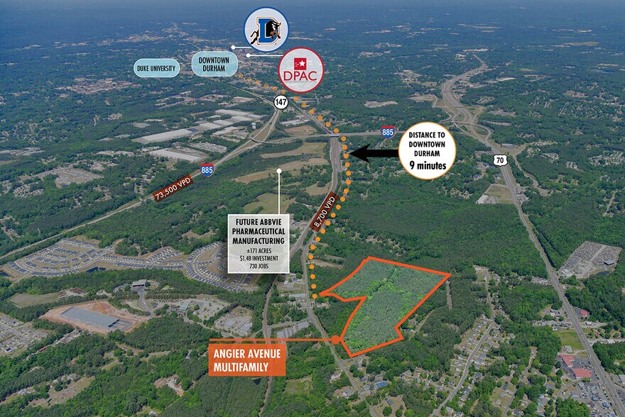 3729 Angier Ave, Durham, NC à vendre - Photo de l’immeuble – Image 2 sur 2