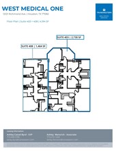 12121 Richmond Ave, Houston, TX à louer Plan d’étage– Image 1 sur 1