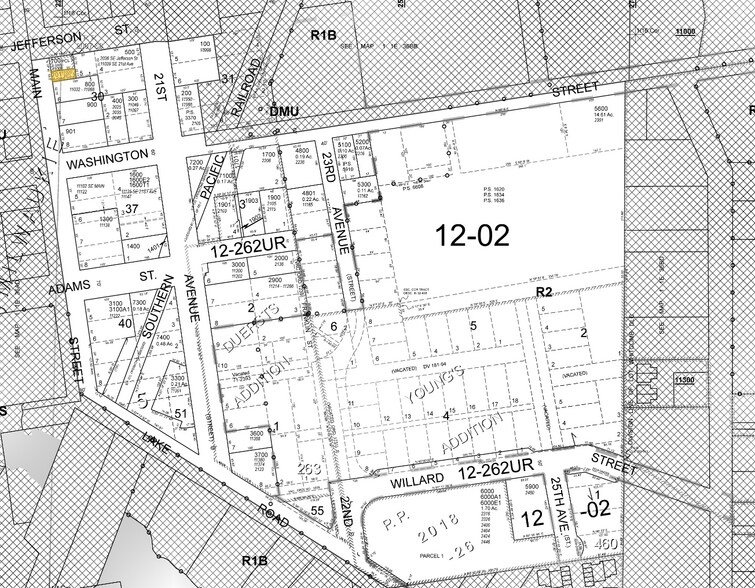 11020 SE Main St, Milwaukie, OR à vendre - Plan cadastral – Image 1 sur 6