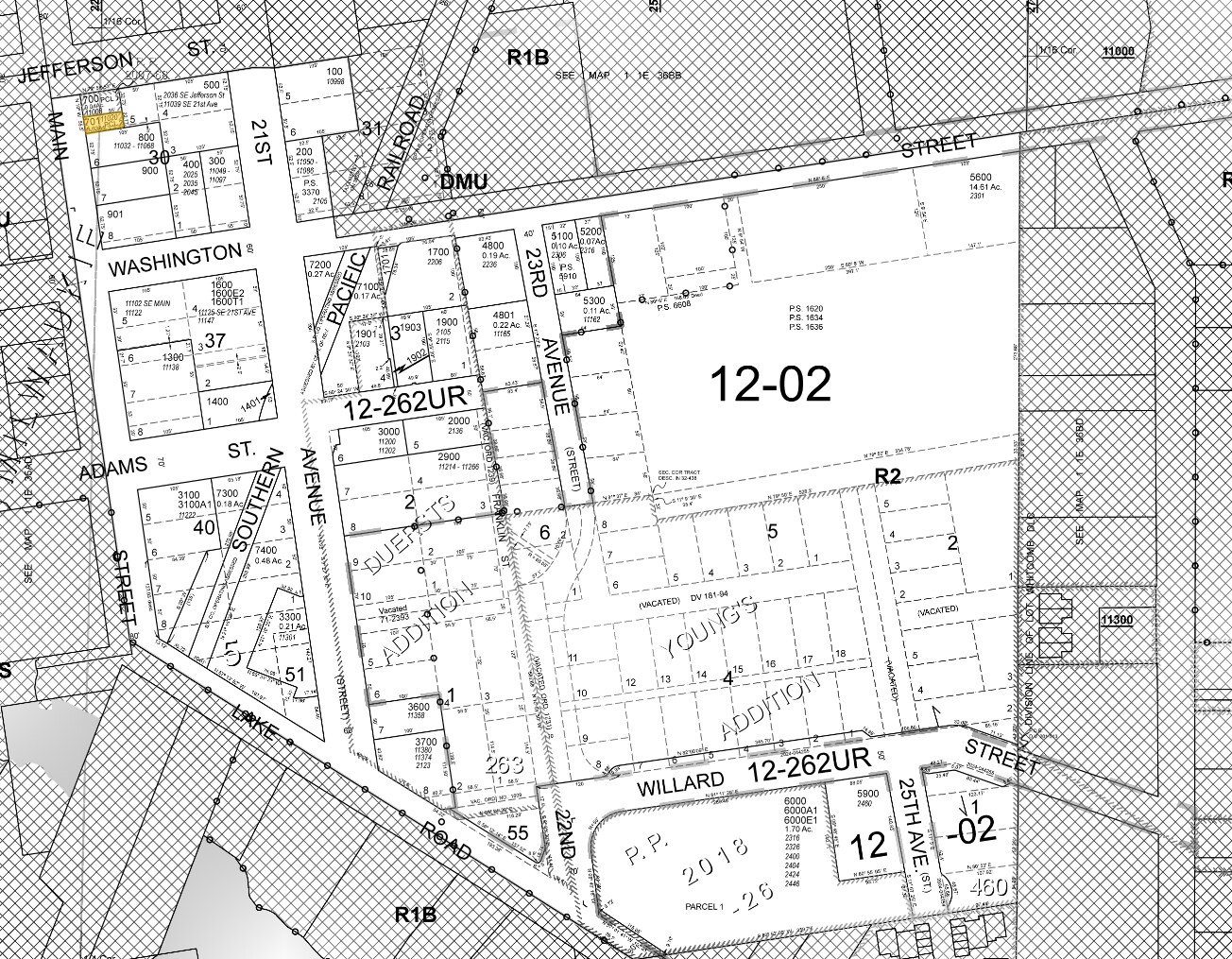 11020 SE Main St, Milwaukie, OR à vendre Plan cadastral– Image 1 sur 7