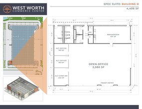 3601 Alemeda St, Fort Worth, TX à louer Plan de site– Image 1 sur 2