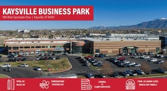 Plus de détails pour 1188-1190 W Sportsplex Dr, Kaysville, UT - Local commercial à louer