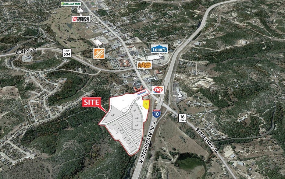 Sidney Baker Street, Kerrville, TX à vendre - Photo principale – Image 1 sur 2