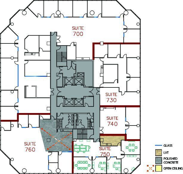 18100 Von Karman Ave, Irvine, CA à louer Plan d’étage– Image 1 sur 1