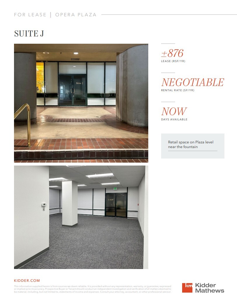 601 Van Ness Ave, San Francisco, CA à louer Plan d’étage– Image 1 sur 1