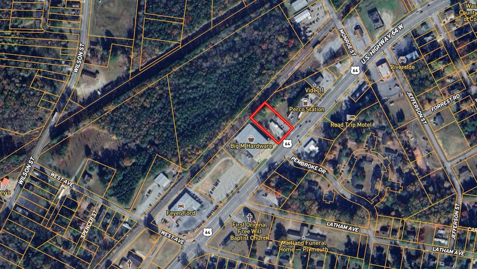 314 US Highway 64 W, Plymouth, NC à vendre - Photo principale – Image 1 sur 19