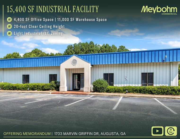 1703 Marvin Griffin Rd, Augusta, GA à louer - Photo de l’immeuble – Image 1 sur 36