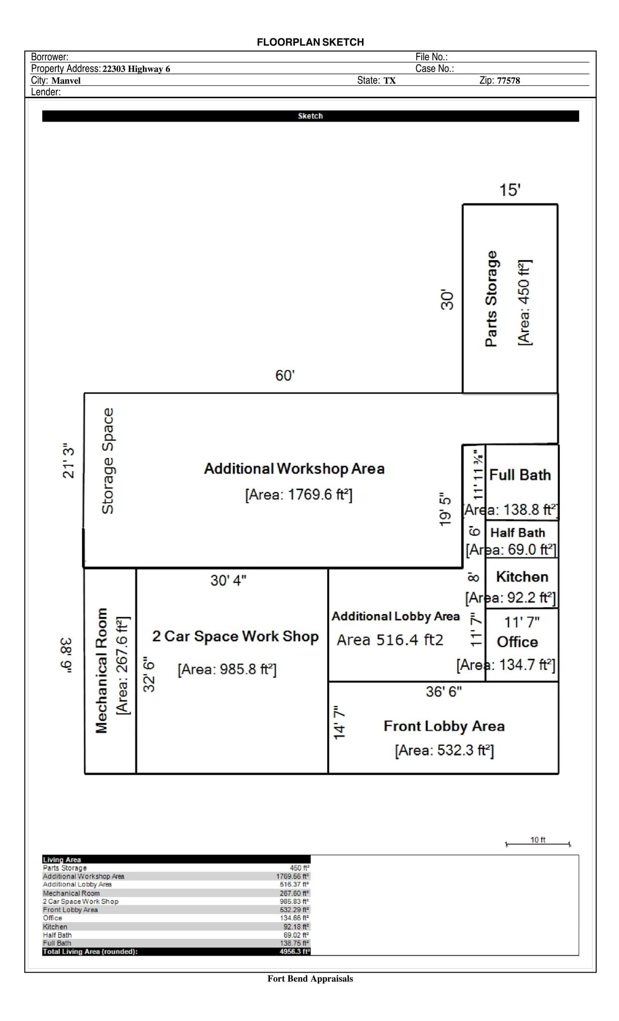 22303 Tx-6, Manvel, TX à louer Plan de site– Image 1 sur 1