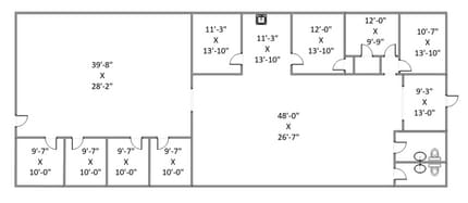 1212 W Sherman Dr, Aubrey, TX à vendre Plan d’étage– Image 1 sur 1